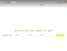 Tablet Screenshot of ispainvillas.com